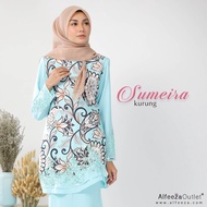 Baju kurung exclusive moden Sumeira dengan batu manik crystal & 3D lace leeyanarahman shawlpublika a