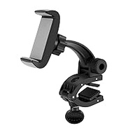 Unique Spirit Car Holder Clip On Dashboard Desk Smartphone Stand 360 Degree Rotatable Easy to Install and Remove Drop Prevention, Compatible with iPhone Android 6.5 Inch
