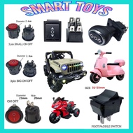 READY STOCK MALAYSIA🇲🇾SWITCH REPLACEMENT FOR ELEKTRIK RIDE ON SPAREPART SUIS KERETA MOTOR ELEKTRIK O