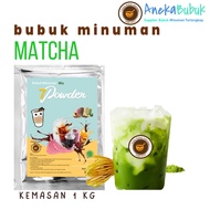 Bubuk Minuman Matcha 1kg - Bubuk Rasa Matcha Green Tea 1kg - Matcha Minuman Bubuk 1kg
