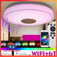 Smuxi RGB LED Ceiling Light Bluetooth Speaker 36W 32 cm - BR1530