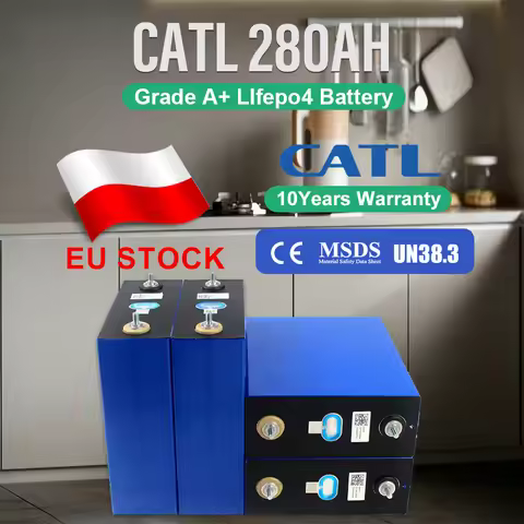 Poland Stock Lifepo4 Battery CATL280 12V 24V 48V 96V DIY Rechargeable Battery Pack 6000 Cycles Grade