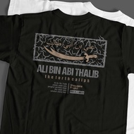 Ali Bin Abi Thalib Black & White T-Shirt