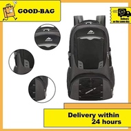 Tas Gunung 40L 60L 85L Large Capacity Hiking Backpack Waterproof Anti Air Outdoor Camping Trekking B