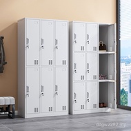 Locker Wardrobe Wardrobe Staff Dormitory Storage Bathroom File Cabinet Nine Doors Fireproof Cabinet 