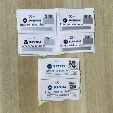 Send Email virtual Sunshine Cuts QR 10 Code 55 Cut Times Sunshine RL-870C SS-890C Pro Max Auto Cutti