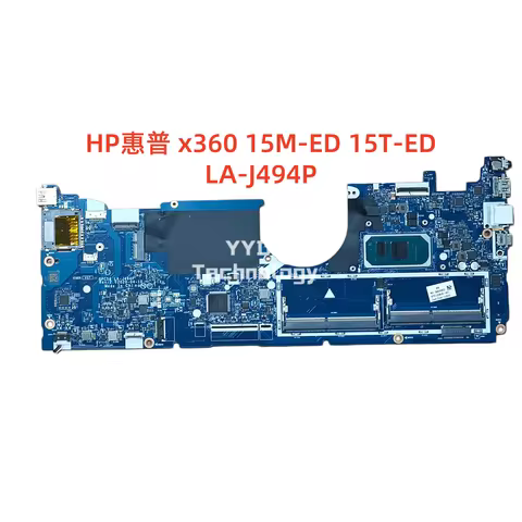 LA-J494P For HP Envy X360 15-ED Laptop Motherboard L93870-001 L93868-601 With i5 i7 10th Gen CPU UMA