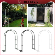 blesiya Garden Arches Garden Archway Strong Arbour Outdoor Arbor Pergola for Ceremony Lawn Outdoor G