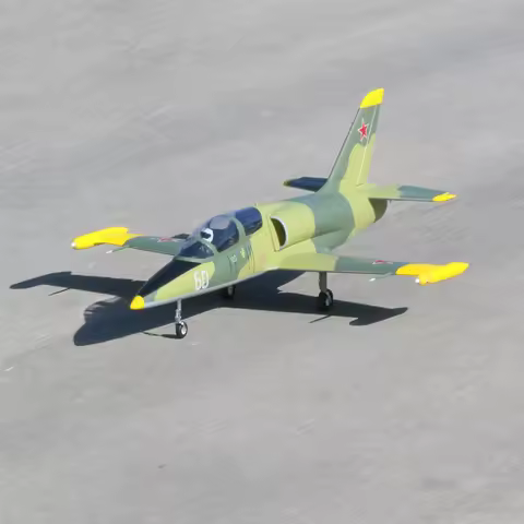 6 CH FlyFans Olive Camo L-39 Albatros 64mm RC EDF Jet PNP Version/ KIT Without Any Electronic Versio