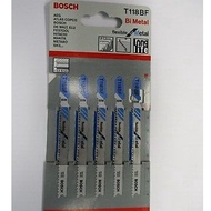 BOSCH T118BF JIGSAW BLADE FOR METAL