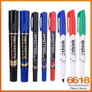 Deli Pen Papan Putih Dakwat Tidak Toksik Deli Paint Pen/Whiteboard Pen/Permanent Marker Waterproof Q