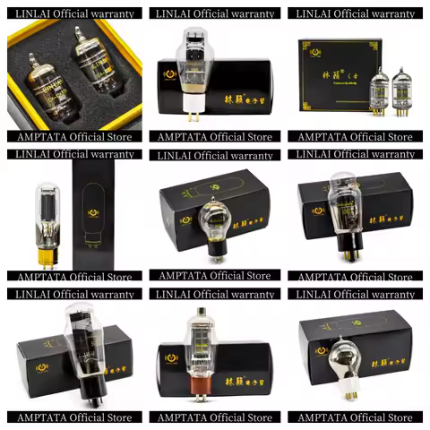 LINLAI 12AX7 12AU7 KT88 300B 845 211 805A 805 2A3B 2A3C 101D 274B 5U4G 811A 6SN7 5U4G-PLUS ECC83 ECC