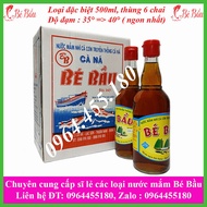 Nước mắm Bé Bầu loại Đặc Biệt chai miễn 500ml Win8786 thùng 6 chai loại ngon nhất chuẩn nước mắm tr