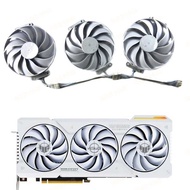 ASUS/ASUS RTX 4060 4070 4070ti TUF/TX WHITE WHITE Graphics Card Cooling Fan