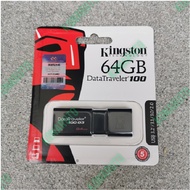 KINGSTON FLASHDISK 64GB DATATRAVELER DT100 USB 3.1 3.0 64 GB DT100G3