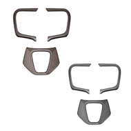 【LB0P】-Car Steering Wheel Trim Frame Cover Sticker Car Inner Accessories for Alphard 40 Series 2023+