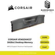 USED CORSAIR VENGEANCE 16GB x1 5600MHz DDR5 non-RGB Gaming | Editing | Office Ram Stick | Desktop Me
