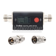 REDOT RD106P Digital SWR Meter SWR&Power Meter 120W FMB VHF UHF80-999MHz Standing-wave Ratio 1.00-99