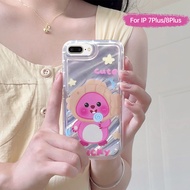 Raimondo Cute Star Loopy Invisible Stand Telepon Case Wanita Cocok Untuk IPhone 7Plus/8Plus/11/11Pro