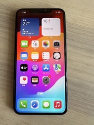 90% New iPhone Xs Max 256GB Dual SIM (Battery Health 83%)有Mon貼  - 港版 / 性能全正常i Phone ，蘋果，相機／手機／電話／mob