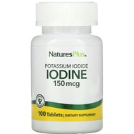 NaturesPlus, Potassium Iodide, 150 mcg, 100 Tablets