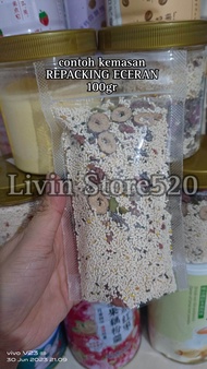 Ou Fen Chia Seed Lotus Root Powder Bubuk Akar Teratai Makanan Sehat 500gr