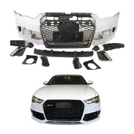 A6 S6 tuning RS6 bumper for AUDI A6 bodykit with bumper grille 2016 2017 2018