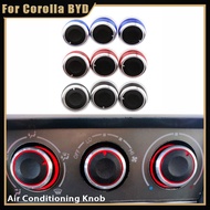 3Pcs Car AC Knob Aluminum Alloy Air Conditioning Knob for Toyota Old Corolla Before 2016 Corolla Runx for BYD F3 F3R Accessories