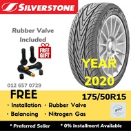 175/50R15 SILVERSTONE Evo 8 (Installation) New Car Tyre Tires WPT NIPPON Tayar Baru Pasang Wheel Rim 15