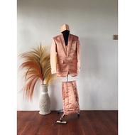 Salem suit groom's suit salmon color groom's suit peach color