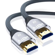 5m 8K HDMI 2.1 Cable 48Gbps 8K@60Hz 4K@120Hz HDR for PS5 Xbox Sony TV High Speed Video Cord  5m 8K H