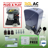 AGL AC ( FULL SET WITHOUT GEAR RACK)  ONE SPEED SLIDING MOTOR HEAVY DUTY AUTO GATE SYSTEM 15OOKG