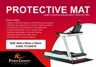 Fitness Concept: Protective Equipment Mat