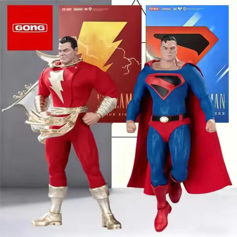 Special Offer Kingdom Come Superman y Shazam, Set Figuras Acción Articuladas a Escala 1/12 con