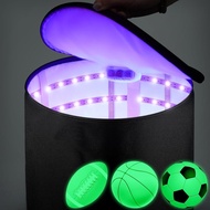 Hiboom UV Light Quick Glow Charger Beg Pengecas LED Besar untuk Permainan Glow in The Dark Kickball 