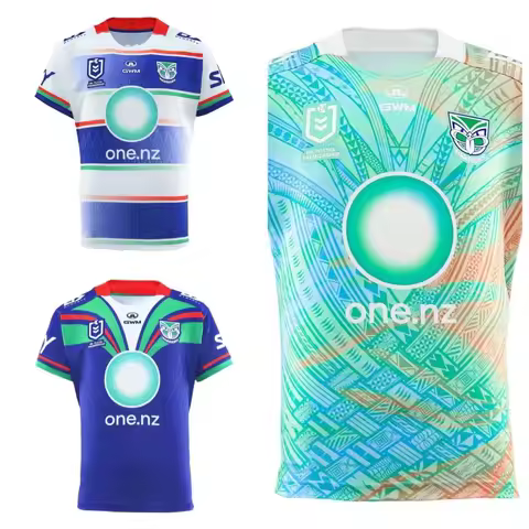2025 Summer Sales Australia NRL New Zealand Warriors Men's Home Jersey Training Jersey Adult Breatha
