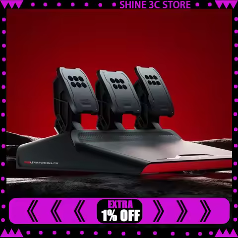 PXN V10 Pro Gaming Car Simulator Racing Gaming Steering Wheel Pedals Vibration Steering Wheel For PC
