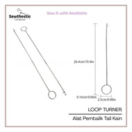 Loop Turner | Cloth Rope Turning Tool | Length 26.4 cm | For sale per piece