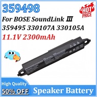 New 359498 11.1V 2300mAh for BOSE SoundLink Ⅲ 359495 330107A 330105A Bluetooth Wireless Mobile Audio