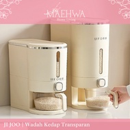 MAEWA - JI JOO Food Grade Rice Container Rice Storage 5 KG Anti-Flea Rice Storage Container Insect P