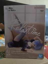 未開 從零開始的異世界生活 Re:Zero Relax time Rem 雷姆 睡衣 Ver. 景品 Figure