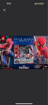 收Hottoys vgm54 Spider-Man高級戰衣2.0