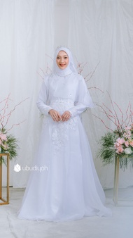 Gaun Aishe| Gaun Pengantin Muslimah