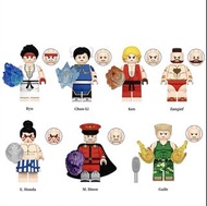 預訂1套7隻- Capcom Street Fighter - Ryu ChunLi Ken Guile E-Honda Zangief M.Binson 街霸 街頭霸王 隆 春麗 健 蘇聯佬 司令 