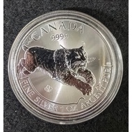 2017 CANADA LYNX PREDATOR SERIES 1OZ SILVER