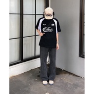 Boxy Oversize White Jersey | Heracless V1 | Y2K