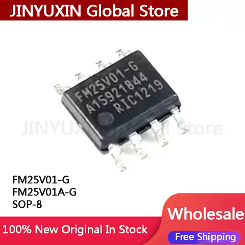 5Pcs FM25V01 FM25V01-G FM25V01-GTR FM25V01A-G FM25V01A-GTR SOP-8 IC In Stock Wholesale