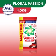 Ariel Powder Detergent Sunrise Fresh Floral Passion 4.0KG - 4.02KG Bag (Laundry Detergent Powder)