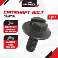 5YP-E2157-01 Yamaha Original Y15ZR Y15 (0408) 135LC (0407) Decompression Bolt Size 12