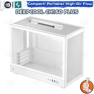 [CoolBlasterThai] DEEPCOOL CH160 PLUS WHITE M-ATX High-Airflow PC Case ประกัน 1 ปี
